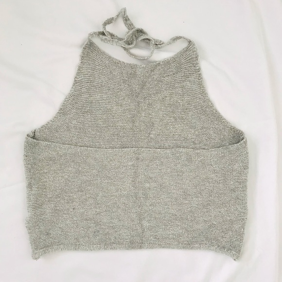 Brandy Melville knit halter top - Picture 2 of 2